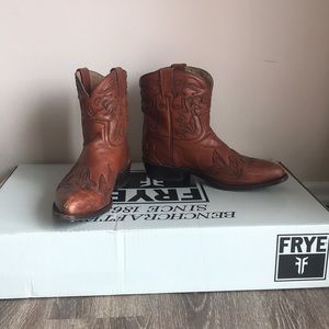 Frye Billy Overlay Short Boots